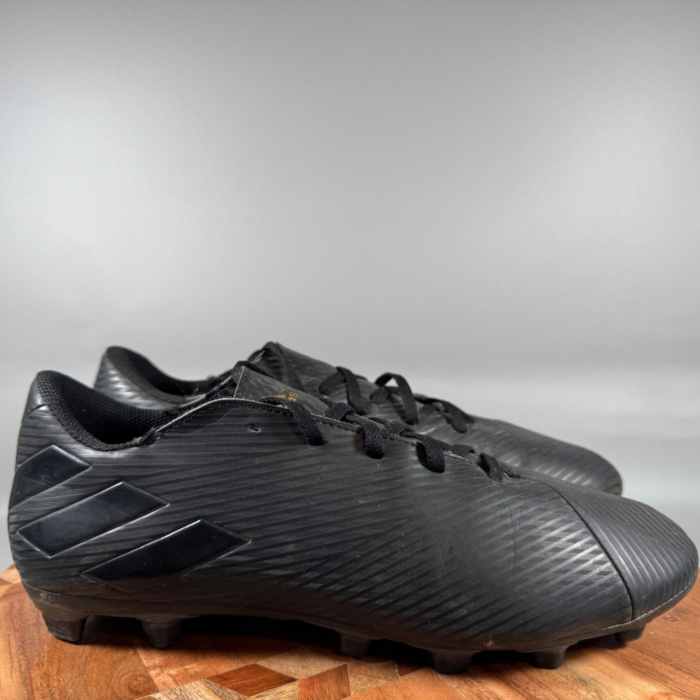 adidas Black Men's Athletic Soccer Cleats Low-Profile
